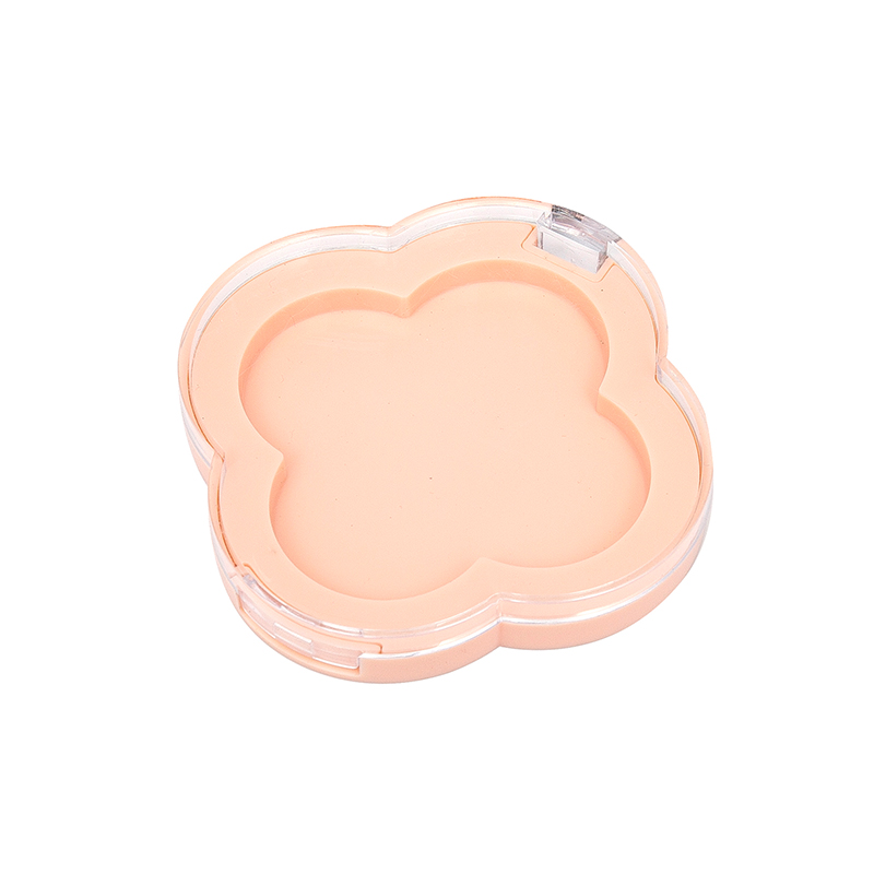 2411 Pink Round Single Grid Blush Case