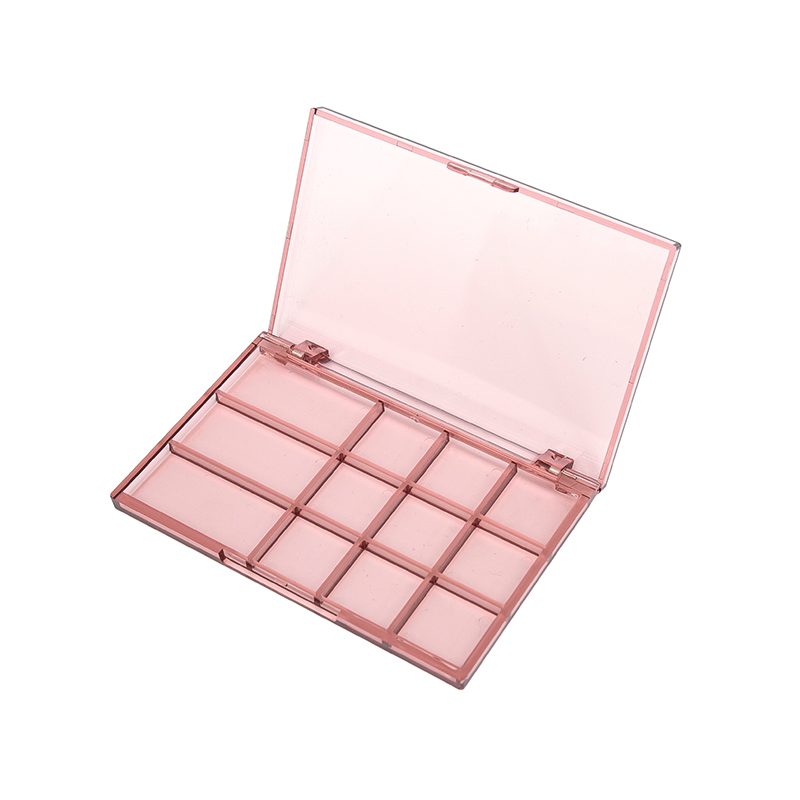 2315 Light Orange Square 18 Grid Eyebrow Powder Case