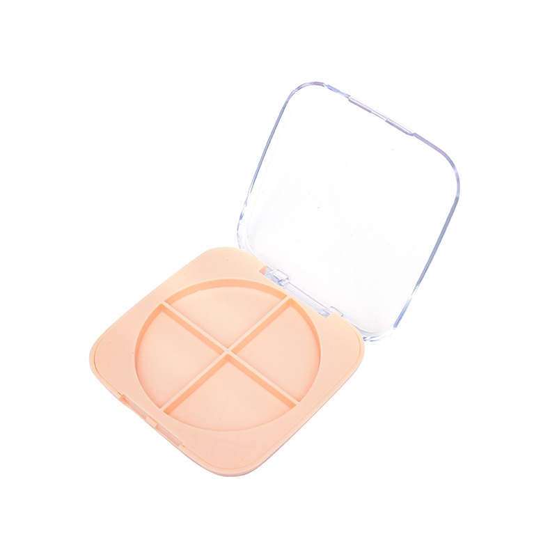 2315 Light Orange Square 18 Grid Eyebrow Powder Case