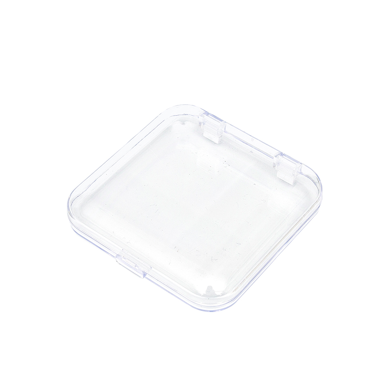 2311 Transparent Square Single Grid Powder Case