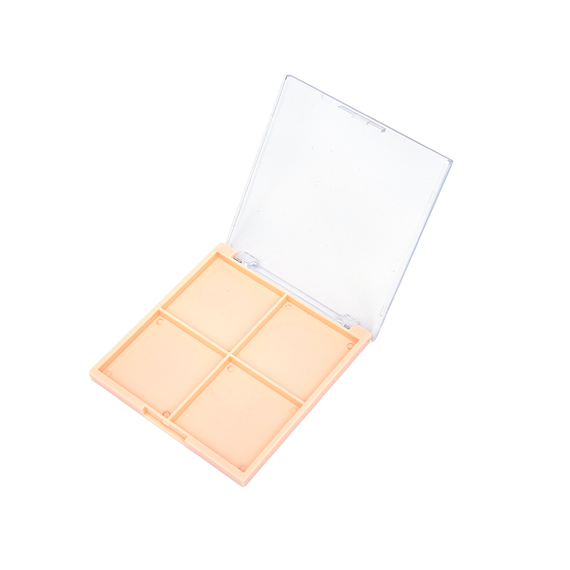 2315 Light Orange Square 18 Grid Eyebrow Powder Case