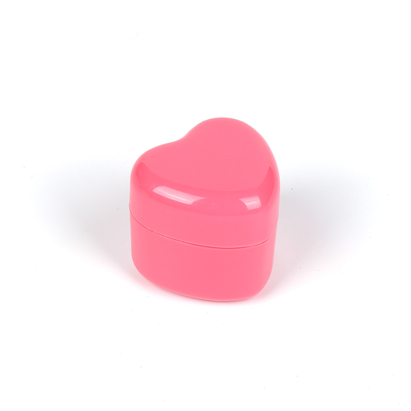 2305 Fluorescent Pink Heart-Shaped Lipstick Case