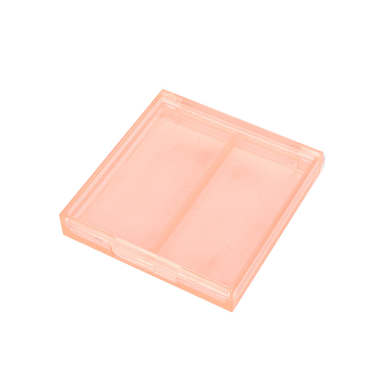 506-3 Coral Round Three-Grid Blush Case