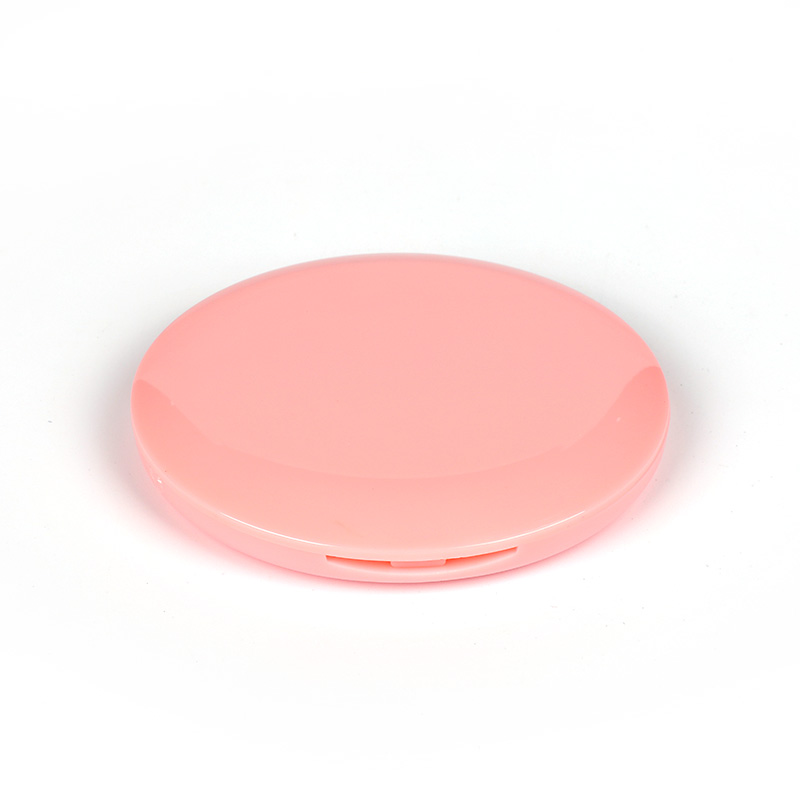 2201-4 Pink Round Four-Grid Blush Case