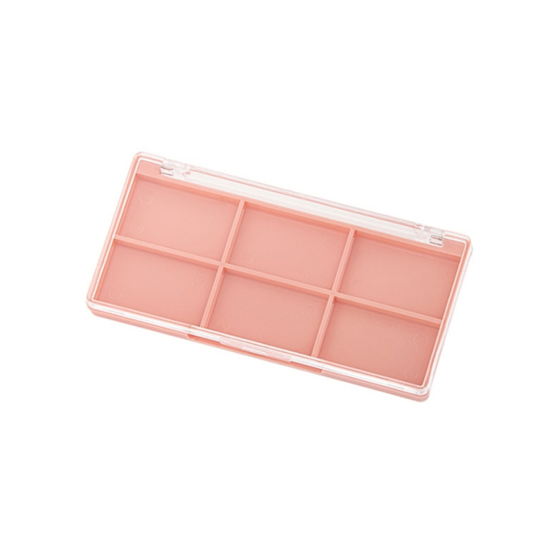 1006-2+2 Orange Square Two+Two Grid Blush Case