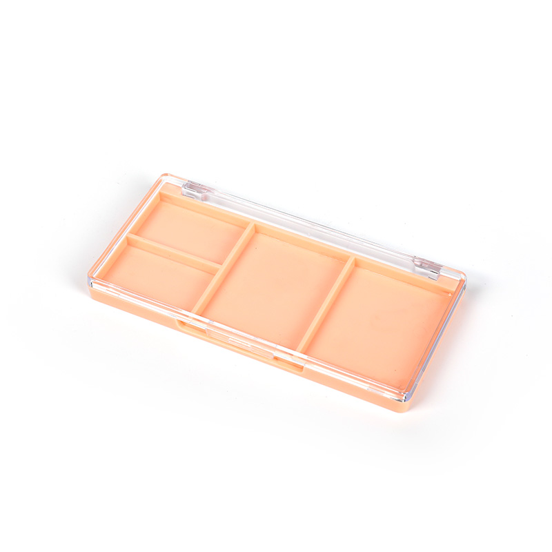 1006-2+2 Orange Square Two+Two Grid Blush Case