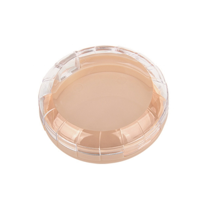 2016 Transparent Round Single-Grid Powder Case