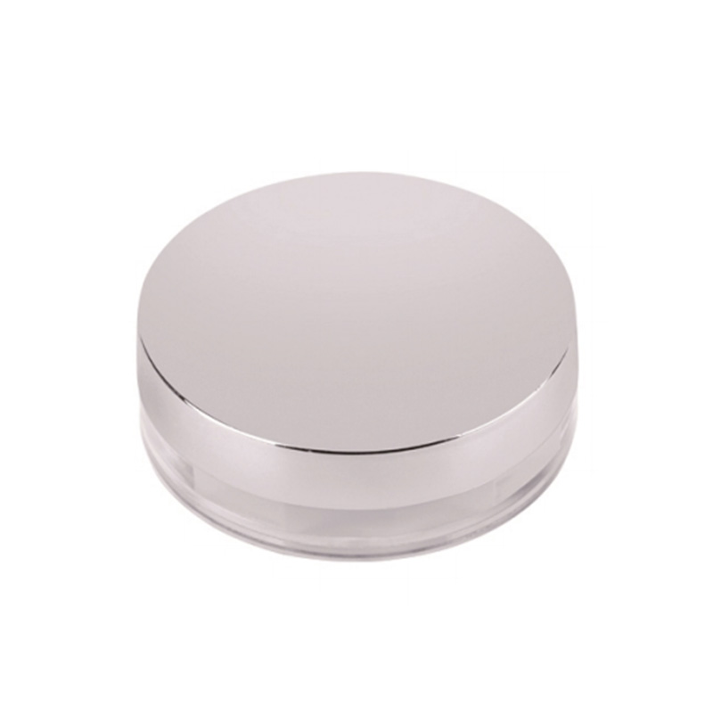 2016 Transparent Round Single-Grid Powder Case