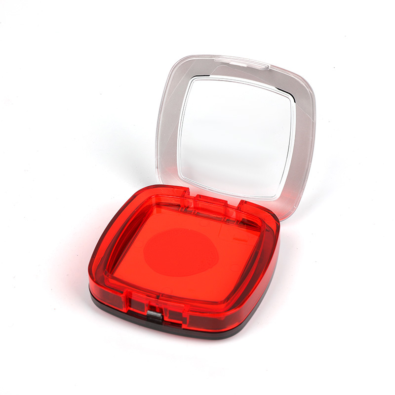 2216 Red Square Single-Grid Powder Case