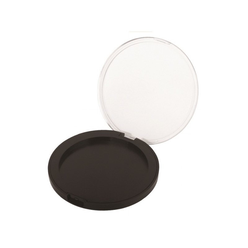 506-1 Black Round Single-Grid Powder Case