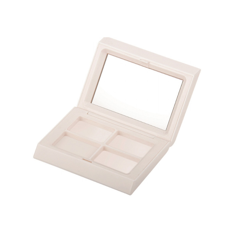 2008-4 White 4 Grids Eyeshadow Case