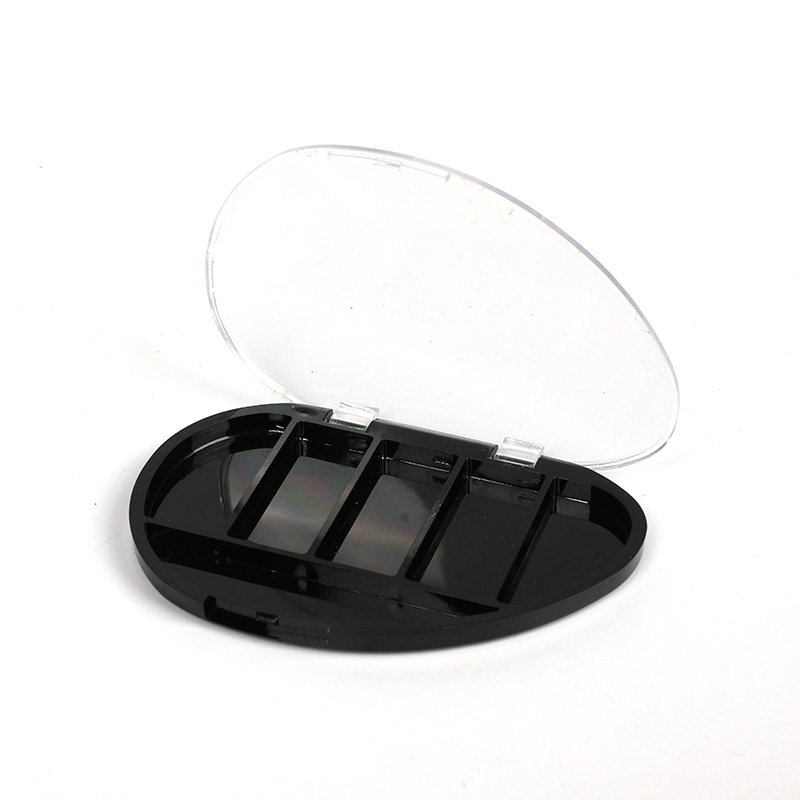 2318 Black 5 Grids Eyeshadow Case