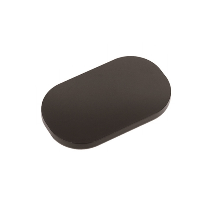 505-5 Black Oval 5 Grids Eyeshadow Case