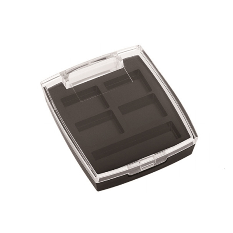 1003-4 Square 4 Grids Eyeshadow Case