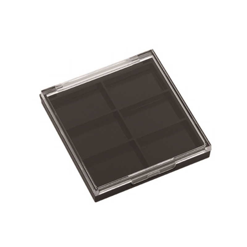 1003-4 Square 4 Grids Eyeshadow Case