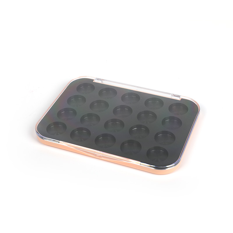 2317-12 Pink Cat Face 12 Grids Eyeshadow Case