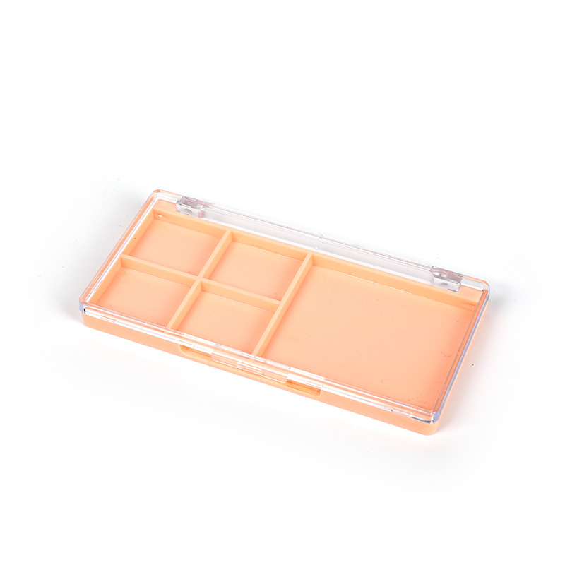 2317-12 Pink Cat Face 12 Grids Eyeshadow Case