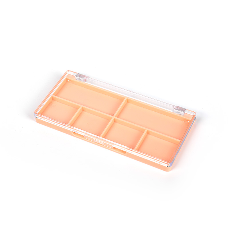 2317-12 Pink Cat Face 12 Grids Eyeshadow Case