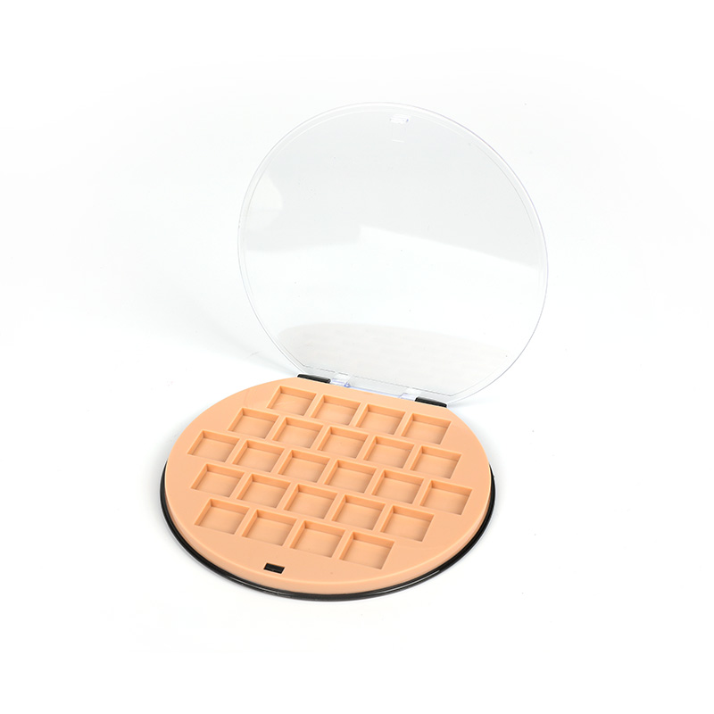 1009-25 Round 25 Grids Eyeshadow Case