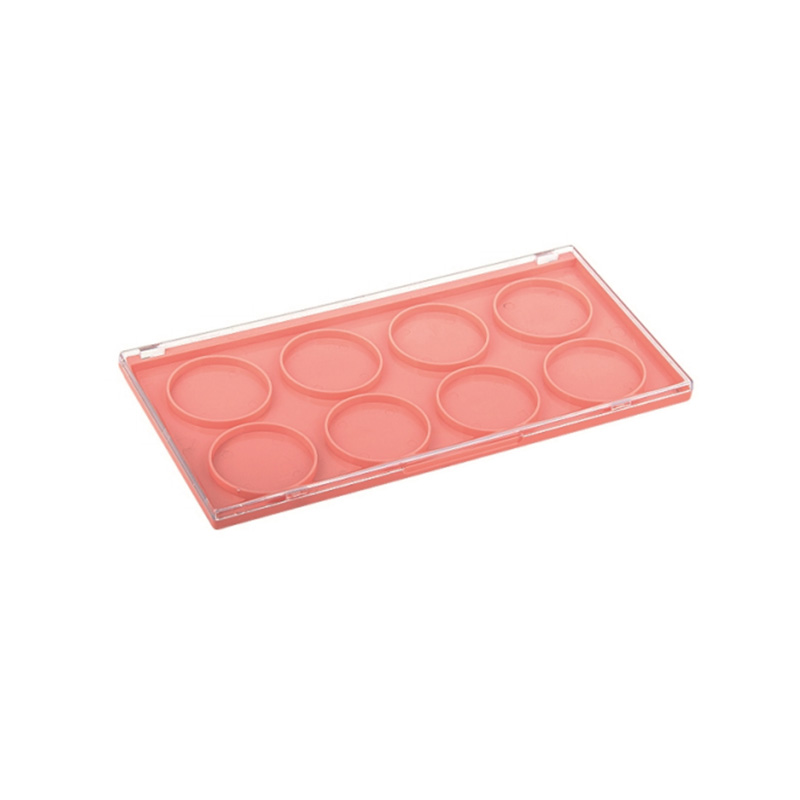 2038-88 Pink Square 88 Grids Eyeshadow Case