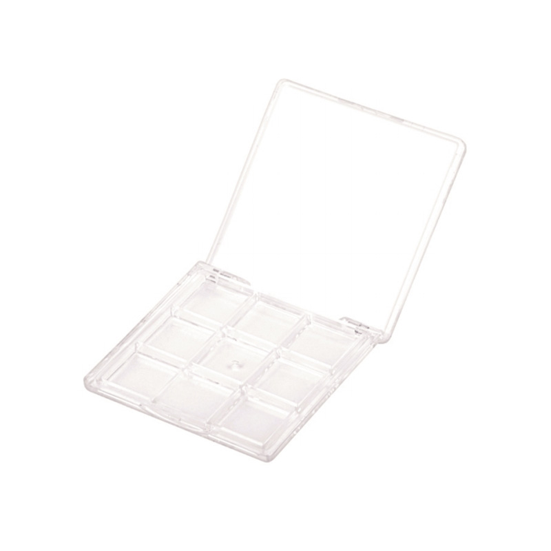 2011-9 Transparent 9 Grids Eyeshadow Case