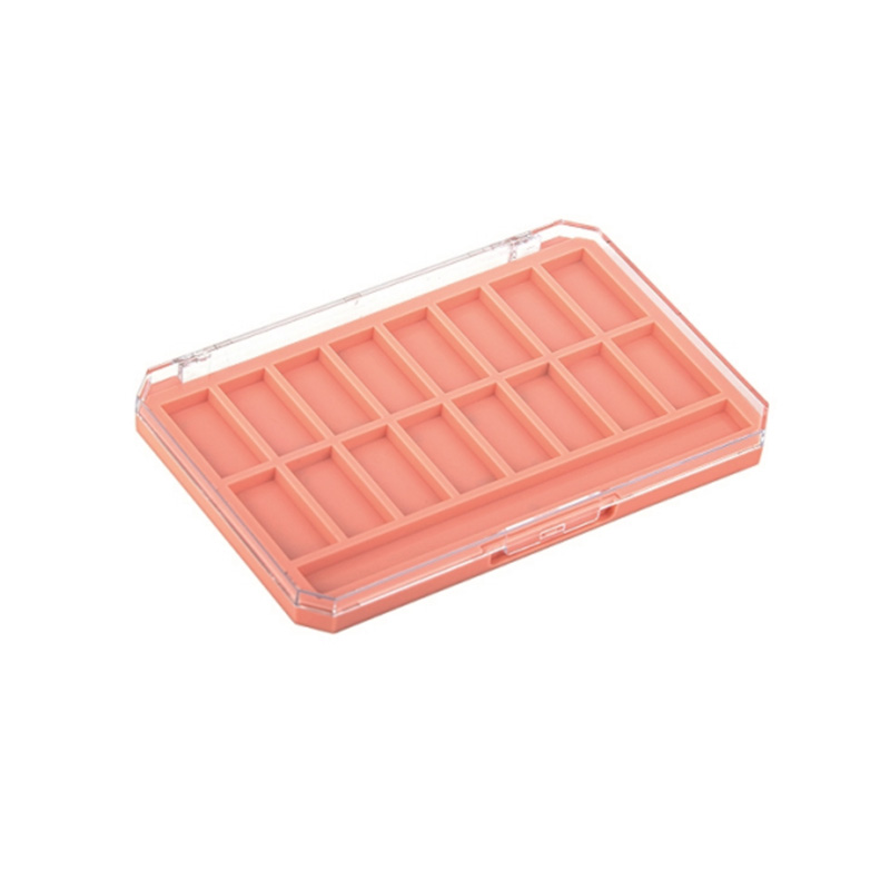 2038-88 Pink Square 88 Grids Eyeshadow Case