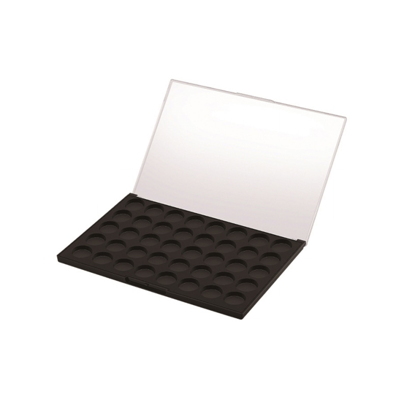 707-40 Black Square 40 Grids Eyeshadow Case