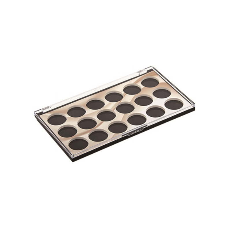 2038-88 Pink Square 88 Grids Eyeshadow Case