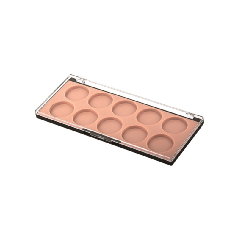 506-7 Nude Round 7 Grids Eyeshadow Case