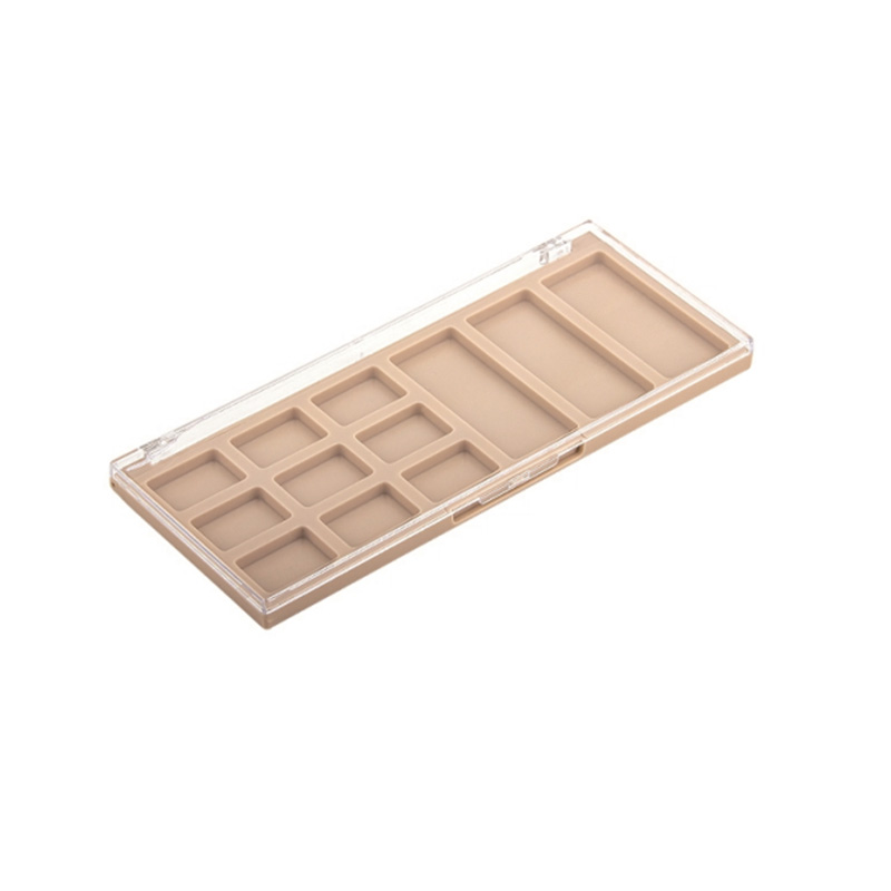 506-7 Nude Round 7 Grids Eyeshadow Case