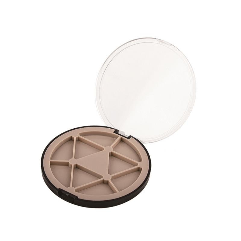 506-9 Nude Round 9 Grids Eyeshadow Case