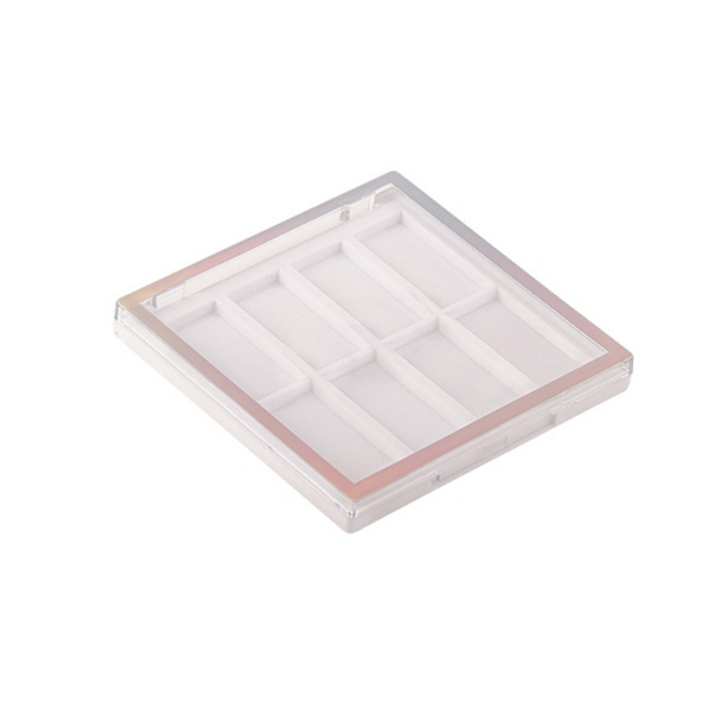 1007-15 Black Square 15 Grids Eyeshadow Case